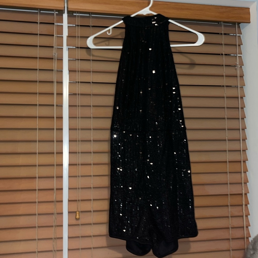 sequin backless mini romper (the photo does not do it justice lol)